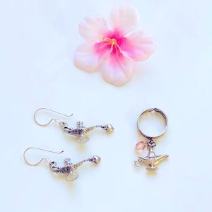 Rare  Magical genies lamp  sterling silver